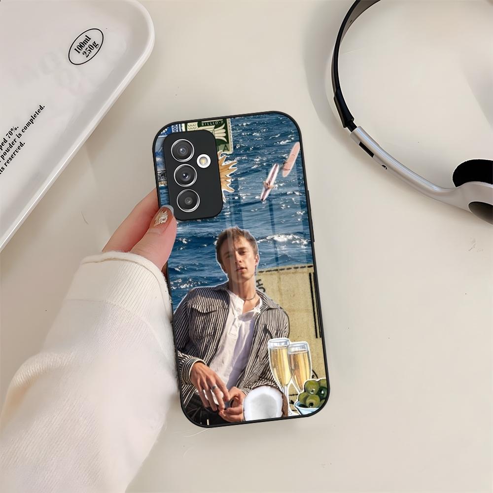 Drew Starkey Actor Phone Case Glass For Samsung S24 S26 S23 S20 S25 S21 S22 Ultra Fe Plus A05 A06 A16 A26 A36 A56 Coque