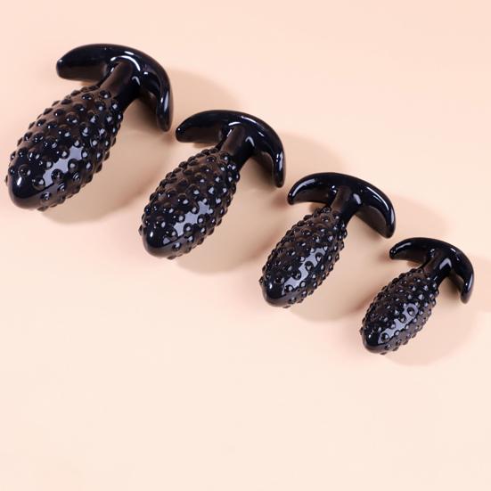 Anal Plug Ergonomic Fast Adaptation TPE Sexual Stimulation Anal Dildo Sex Toy