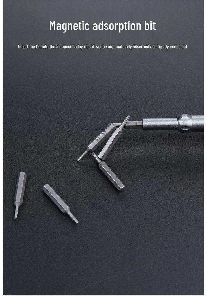 50-in-1 Precision Screwdriver Set for Household and Mobile Repair