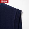 Men's Machine Washable 100% Fine Wool V-Neck Vest