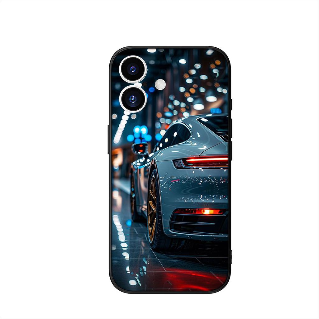 Supercar Cartoon Super Auto Rückleuchten Hülle für Samsung Galaxy A07 A13 A12 A14 A23 A50 A51 A52 A53 A70 A71 A72 A04 Note 20 9 8 10