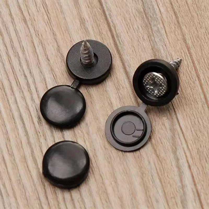 100pcs Self-tapping Screw Cross Special Lid Decorative Hole Plug Self-tapping Screw Cap