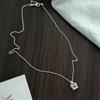 Golden Crown Necklace Women Zircon Clavicle Chain Gold Plated Pendant
