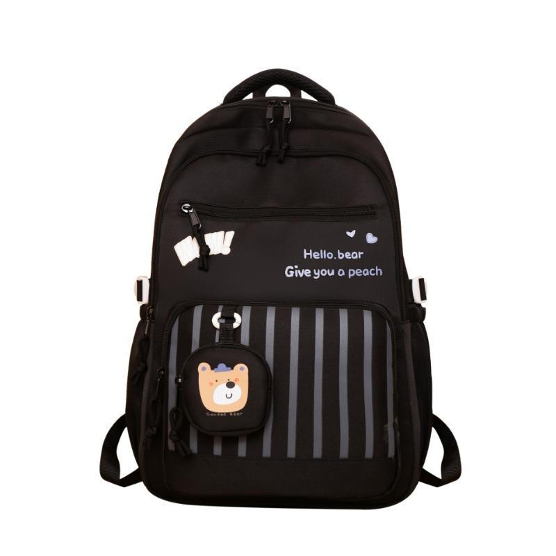 High value, fresh and sweet, candy-colored backpack, lightweight and large-capacity backpack for junior high school students