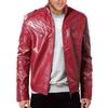 European and American men's high-quality leather jacket new PU large size leather jacket casual locomotive leather jacket jacket