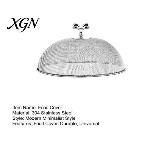 Metal Mesh Food Protectors for Party Stainless Steel Cover with Handle, Insect Control Tents Picnics Tent, Durable Dome Guard Plates And Serving Trays