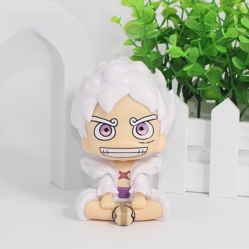 One Piece Luffy 11cm Pvc Figurine With Cartoon Style For Home Office Decor