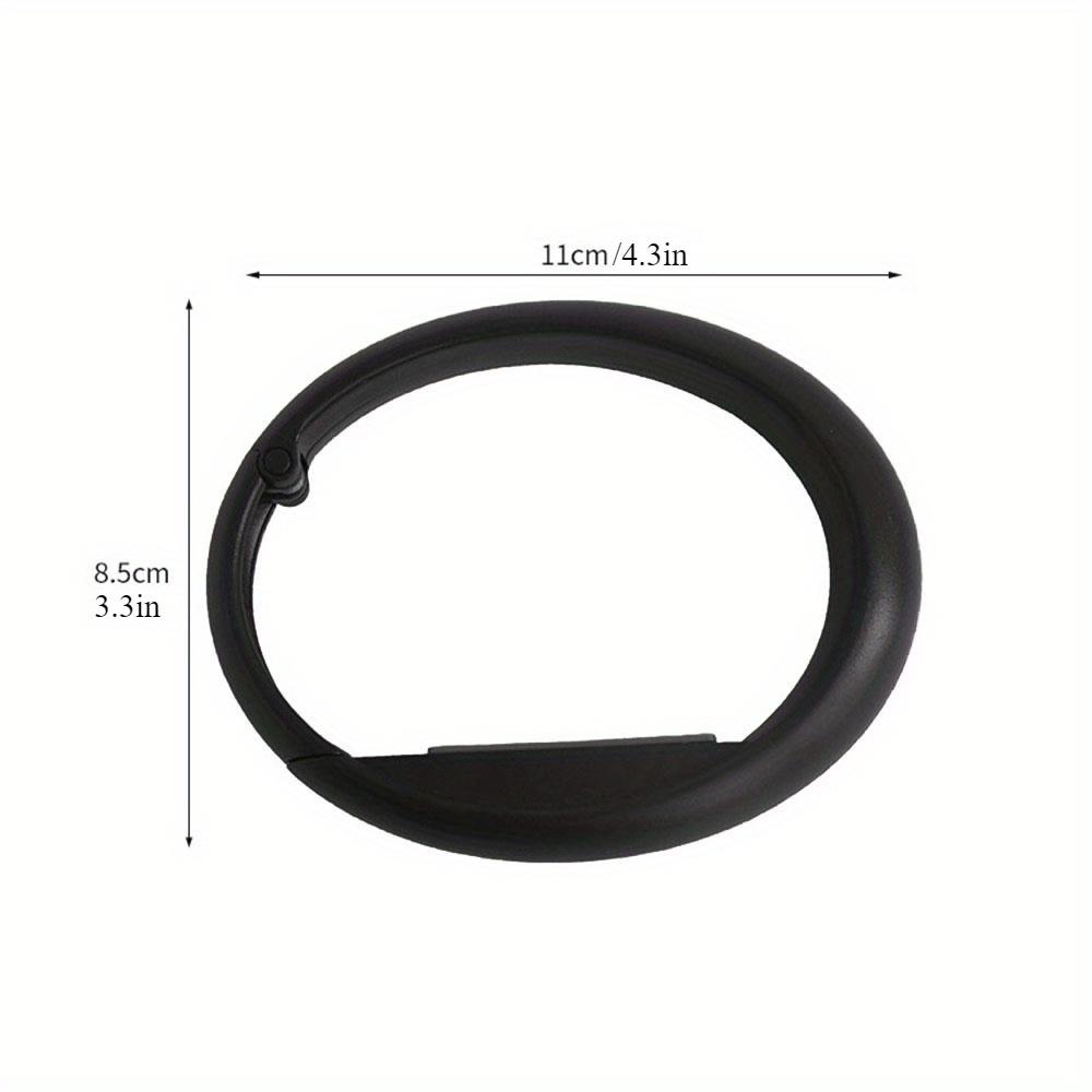 1PC Foldable Portable Bag Hook Hanger for Office Desk Travel Handbag Organizer - Space-Saving Table Hook Side Decor