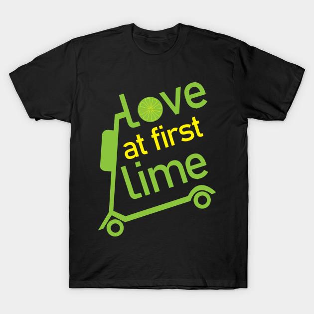 Men Black Print T-shirt Love At First Lime No-Cut Transfer Paper Print Cotton Tshirt M чёрный