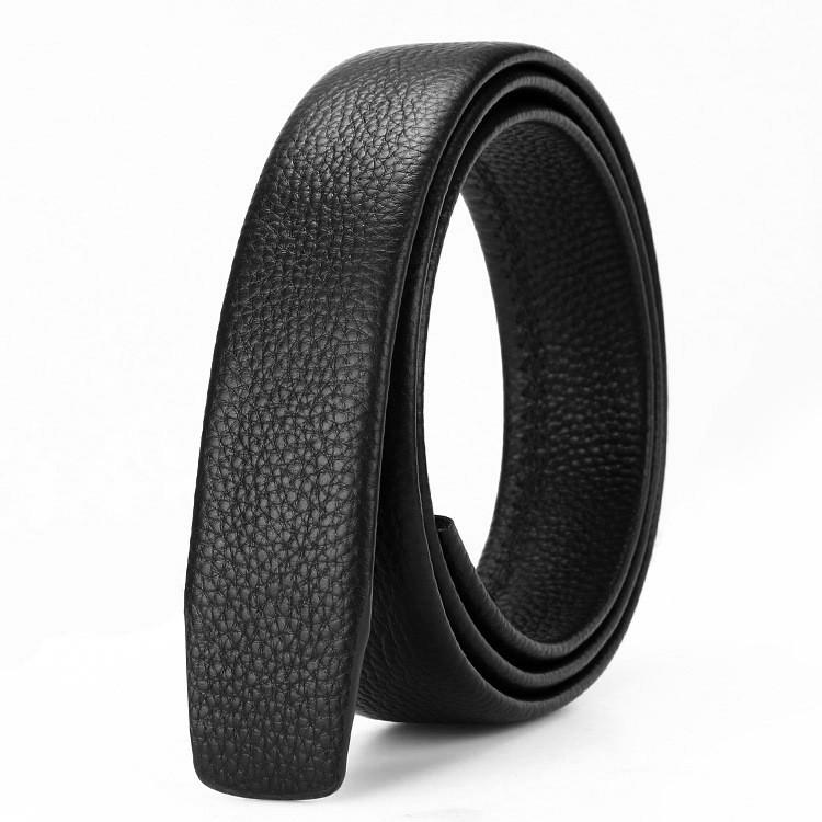 

35cm Genuine Elegant Leather Mens Belt With Automatic Buckle For Fashion Stylish StyleA