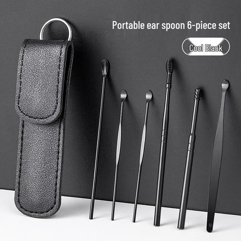 Professional Ear Pick Set: Spiral Ear Cleaning Tool for Adults & Home Use