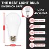 Hidden Light Bulb Storage Light Bulb Fun Simulation Gift Packaging Light Bulb Jewelry Storage Compartment Light Bulb