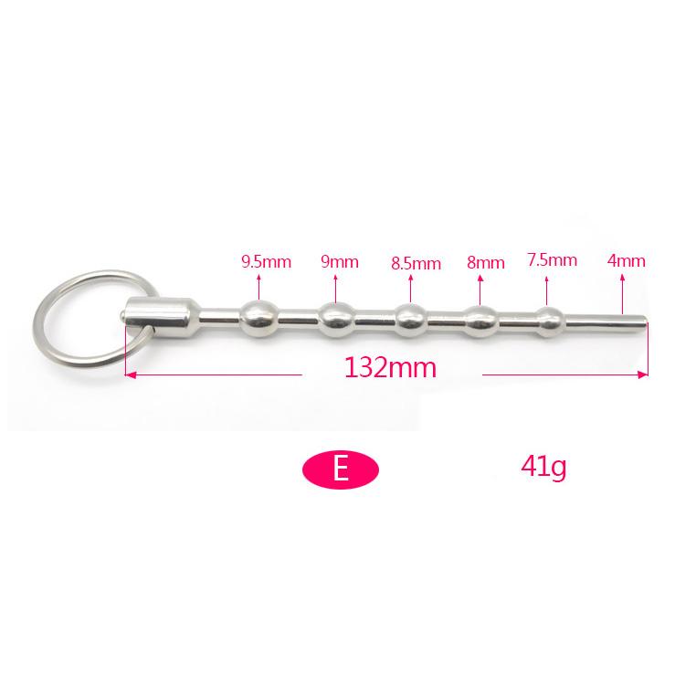 Stainless Steel Urethral Plug Male Penis Horse Eye Stick Ejaculation Delay Dilator Masturbation Toys SM Bondage Sex Toys For Men
