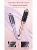 Pink Electric Curling Brush Comb - For Long & Short Hair Styling, Fluffy Perms, Inward Curls