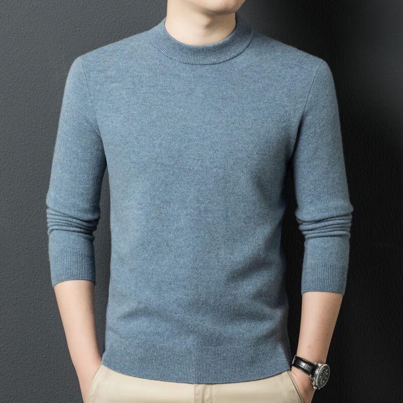 

Men s Wool-Cashmere Blend Half-Turtleneck Sweater 185