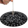 Wooden Pendulum Board with Stars Sun and Moon for Divination Message Board Metaphysical Altar Decoration Supplies