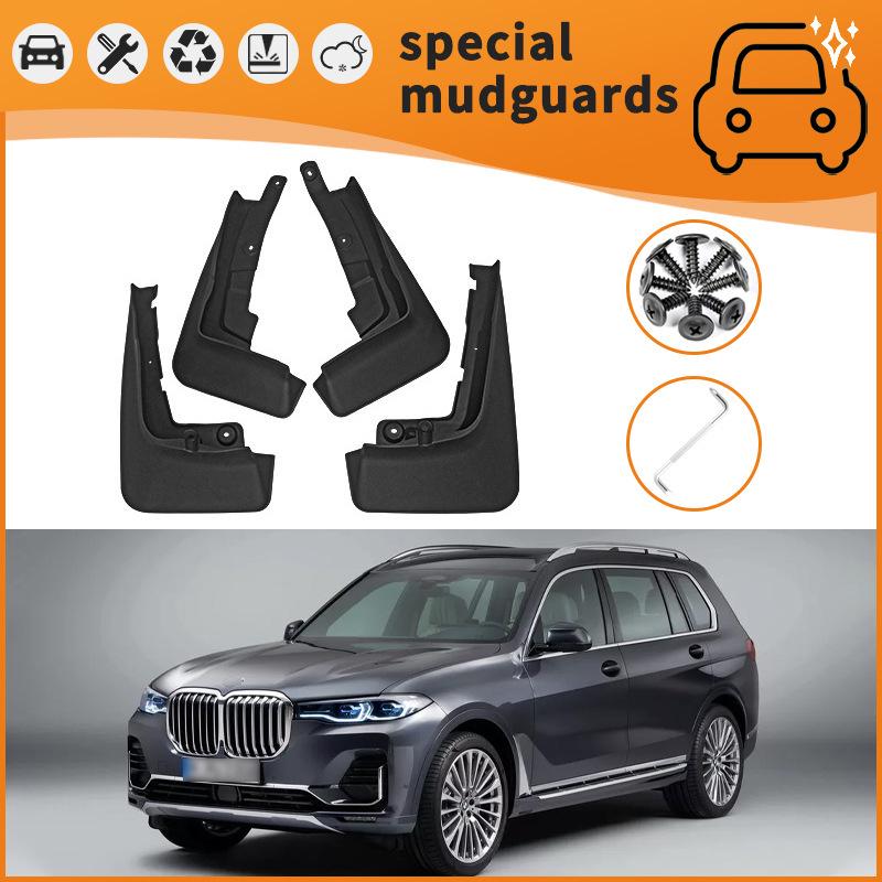 BMW X Series Mudguards for 02-23 Models: X1, X2, X3, X4, X5, X6, X7