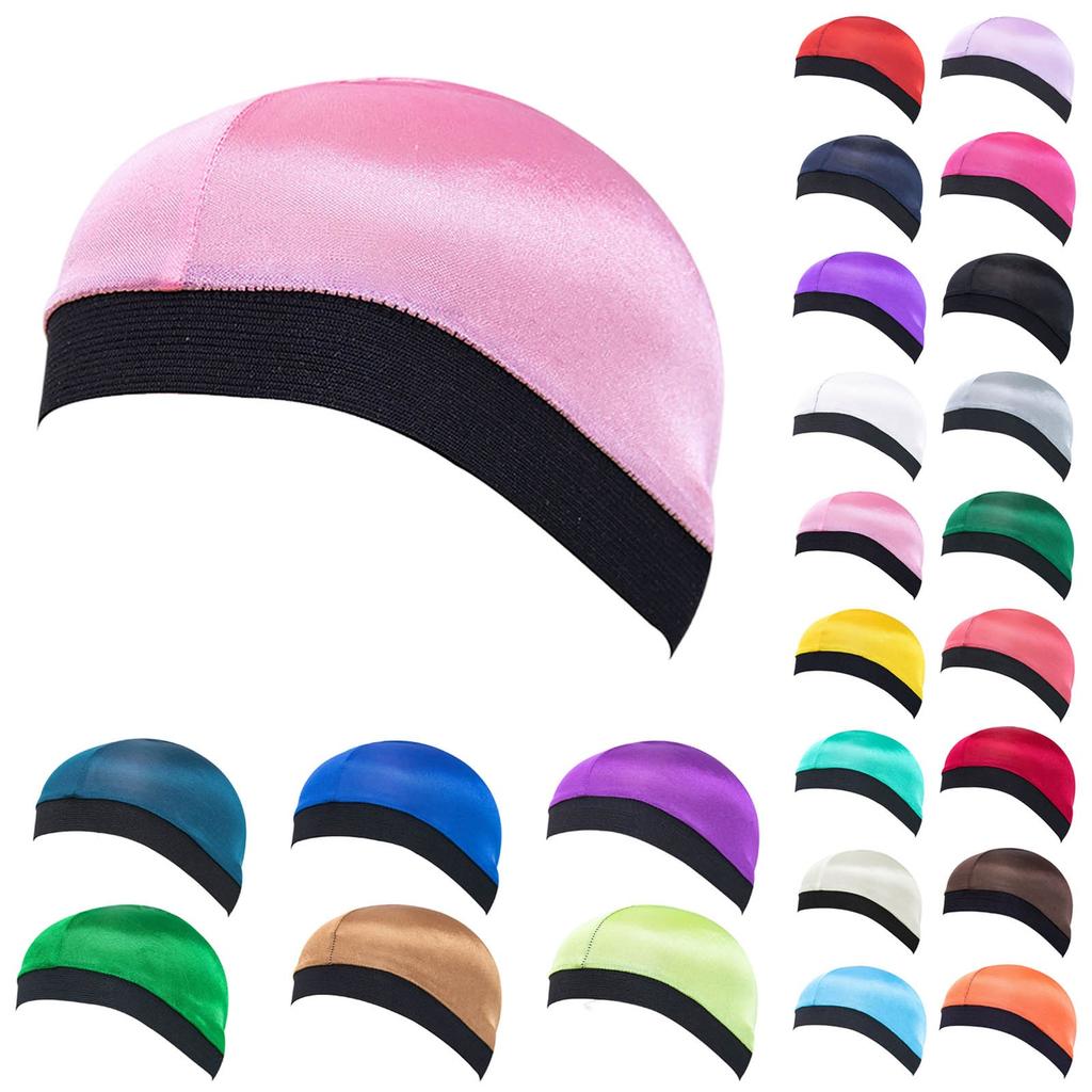 قبعة سفلية للشعر المستعار مسامية من الحرير للأزياء الرجالية والنسائية