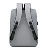 New Unisex Solid Color Waterproof and Breathable Business Fashion Casual All-match Daily Saving Backpack