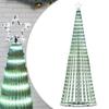 Vidaxl Conical Christmas Tree With Lights, 475 Cool White LEDs, 247 Cm