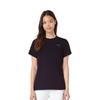 Anta T-shirt da Donna Basic Comoda Traspirante Girocollo Manica Corta Top Nero 962525104-5