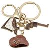 Retro Alloy Denim Boots Keychains & Charms: Unique Women's Accessories