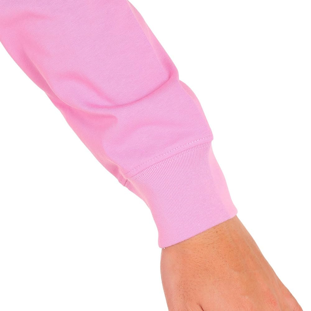 The North Face Футболка с длинным рукавом и квадратным логотипом Organic Medium UV Orchid размера XS, унисекс, хлопок, вес, защита, розовая,