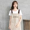 Cute Waterproof Restaurant Home with Pockets Cooking Uniform Kitchen Work Clothes Apron Apron Dress