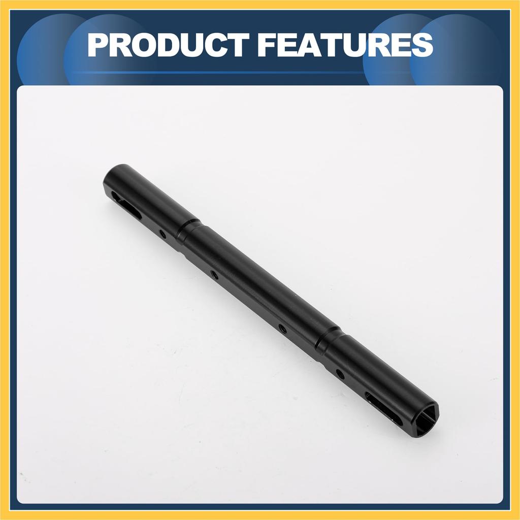 BULLSPANN Handlebar Motorcycle Handlebar Extension with 1 Replacement for Motorcycles Brace, Crossbar, 22.5cm Wrench, Black, Set,