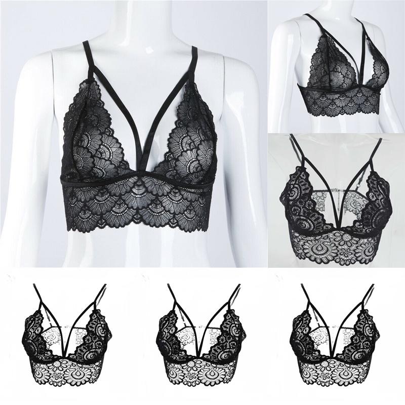 Elegant Women's Lace Bralette With High Elasticity Perfect For Summer Cami Style