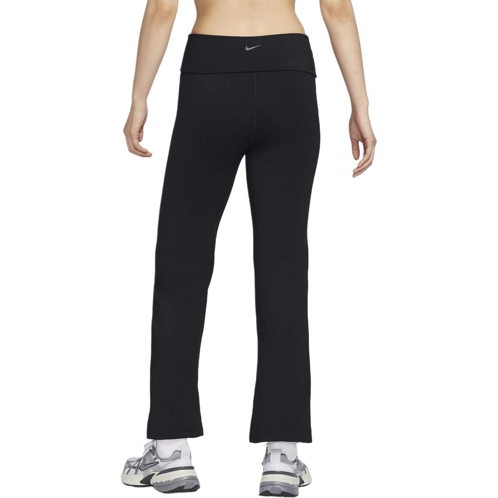 Nike Dri-Fit One Solid High-Waisted Elastic Waist Quick-Dry Casual Pants Women Bottoms Black FV7849010