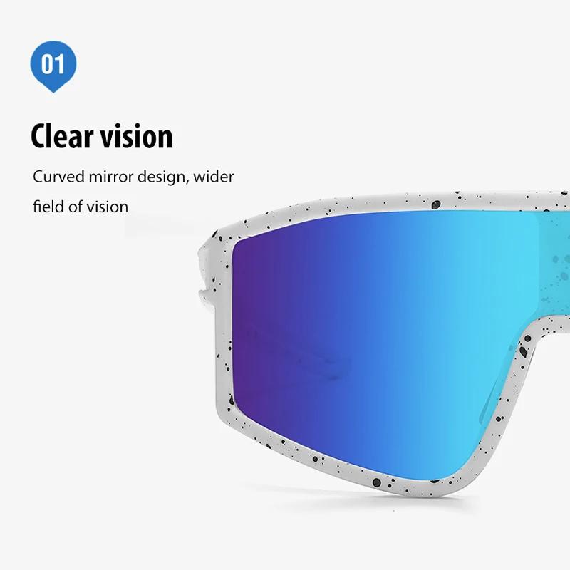 Sportsonnenbrille Polarisiert Fahrradbrille UV400 Schutz für Erwachsene Jugend Softballbrille Baseball Angeln Ski Golf