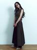 KIRSH X True Religion Stitch Point Denim Wide Skirt [Dark Blue]