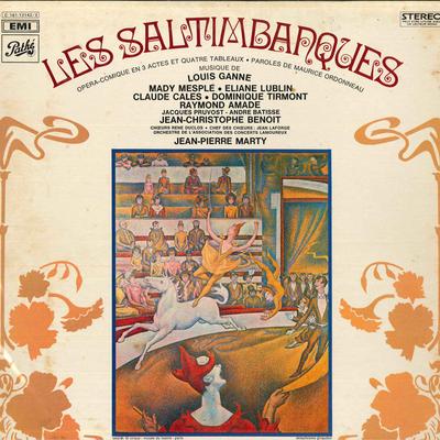 Disc LP LOUIS GANNE, MAURICE ORDONNEAU - Les Saltimbanques 2C161121423 PATHE Franța Clasic Second Hand