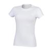 SF Womens/Ladies Feel Good Stretch V Neck T-Shirt