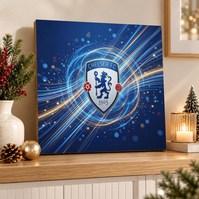 Chelsea FC Diamond Painting Kit 5D Full Drill DIY Diamond Mosaic Wall Art Home Decor