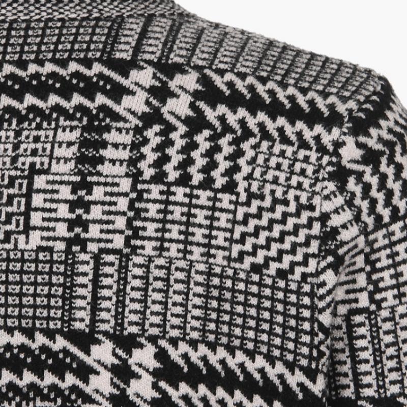 La Belle Shinyoung Fur Women S Tweed Knit Cardigan Ntcd01