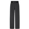 MO&Co. Light Sporty High-Waist Straight Leg Trousers