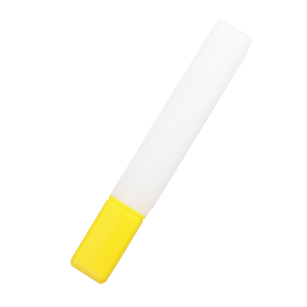 

41cm/16in Plastic Knitting Sewing Container Crochet Hook Storage Bottles жёлтый