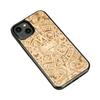Bewood Wooden Case for iPhone 15 Aztec Calendar Aniegre