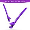 12PCS Purple Salon Hair Clip Fashion Sectioning Clip Home Use Duck Bill Clips  Salon