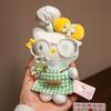 Hellokitty Plush Toys 15Cm Kitty Cat Stuffed Pendant Keychain Kawaii Toys Hobbies Collection Decor Toys Adorably Birthday Gifts