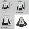 Christmas Pet Dog Cat Cosplay Costume Dress Up Pet Accessories Puppy Kitten Jesus Nun Clothes Breathable Halloween Jumpsuit Coat