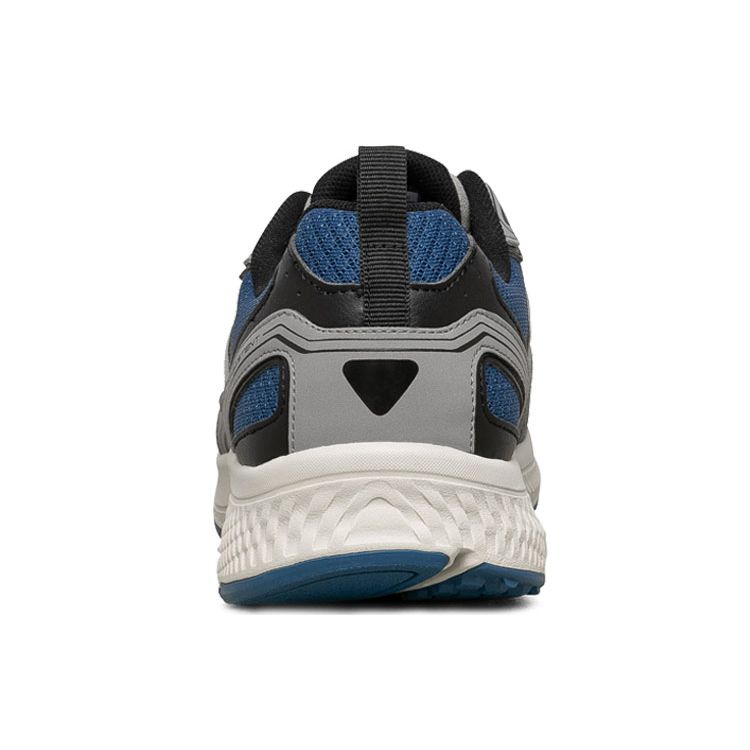 Skechers Go Run Consistent Vestige Lightweight Supportive Cushioning Balance Low Top Running Shoes Men sneaker Gray Blue 220081-GYBL