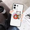 Japanese Lucky Cat Cover For Xiaomi Redmi Note 13 9 10 11 12 14 15 Pro Plus Case For Redmi 15 C 12C 13C 14C 10C