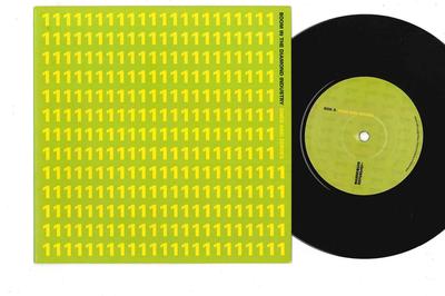 7inch Record BOOM IN THE DIAMOND INDUSTRY - Ones And Zeroes MR004 MANNEQUIN REPUB 2007 UK Rock Used