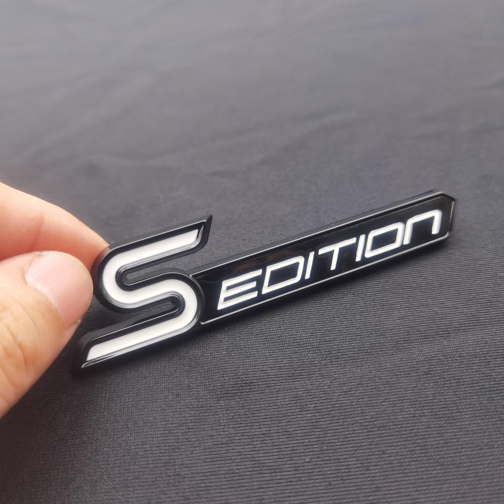 1Pc 3D Metal Logo Car Side Fender/Rear Trunk Emblem Badge Sticker, Car Front Grille Badge