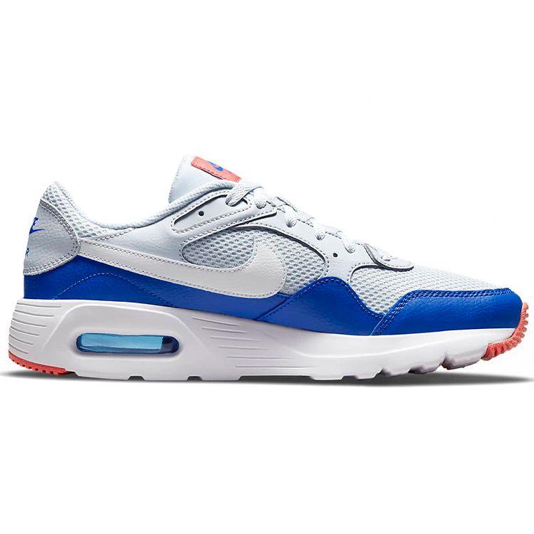 Nike Air Max SC Pure Platinum Racer Blue Men Sneakers Magic-Ember White CW4555-004