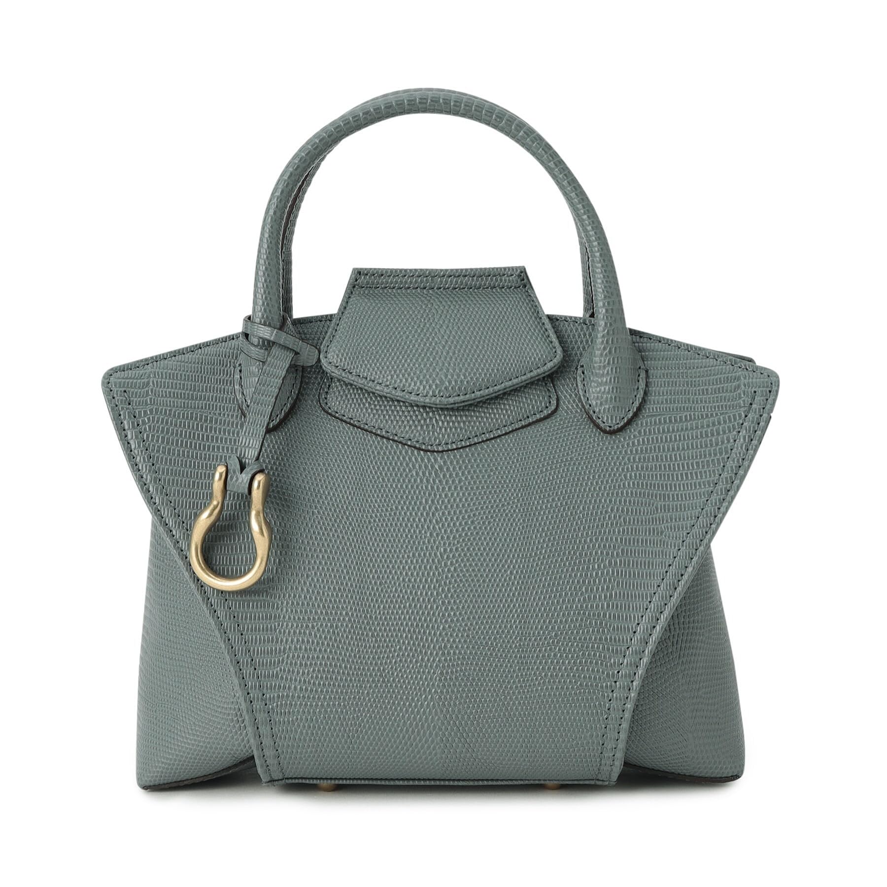 Сумка-тоут Toff & Loadstone Bianto (S) Сумка через плечо, тисненая коровья кожа, один размер, морской сине-серый