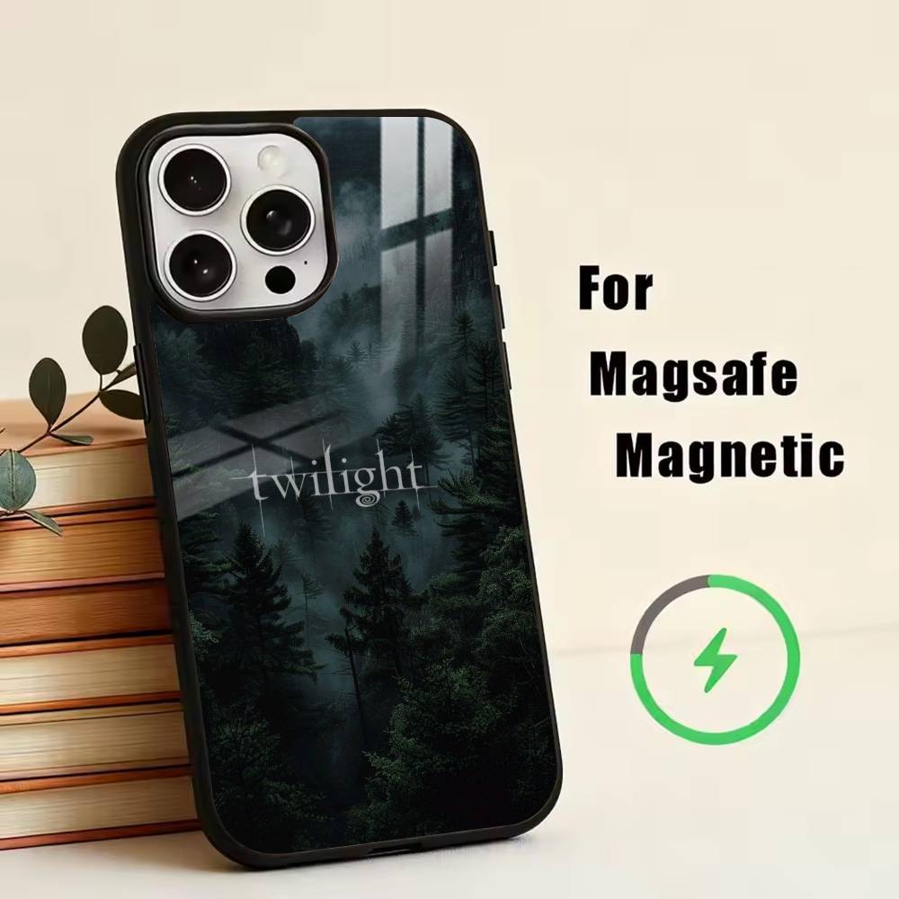 T-Twilight Saga Edward  Phone Case For iPhone17,16,15,14,13,12,11 Plus,Pro Magnetic with Magsafe Wireless Charging